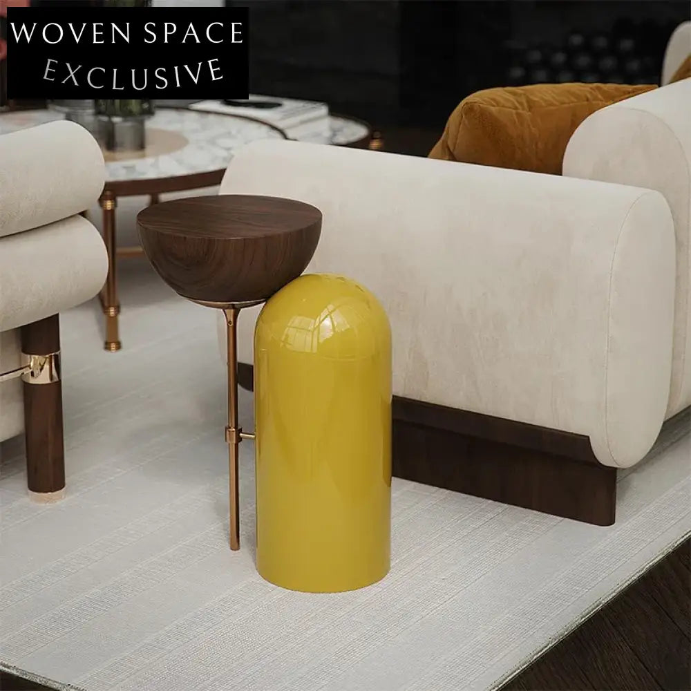 Contemporary Wood Coffee Table with Creative Design, Perfect for Living Room