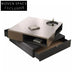 Contemporary Wooden Square Coffee Table Storage Living Room Tea Table