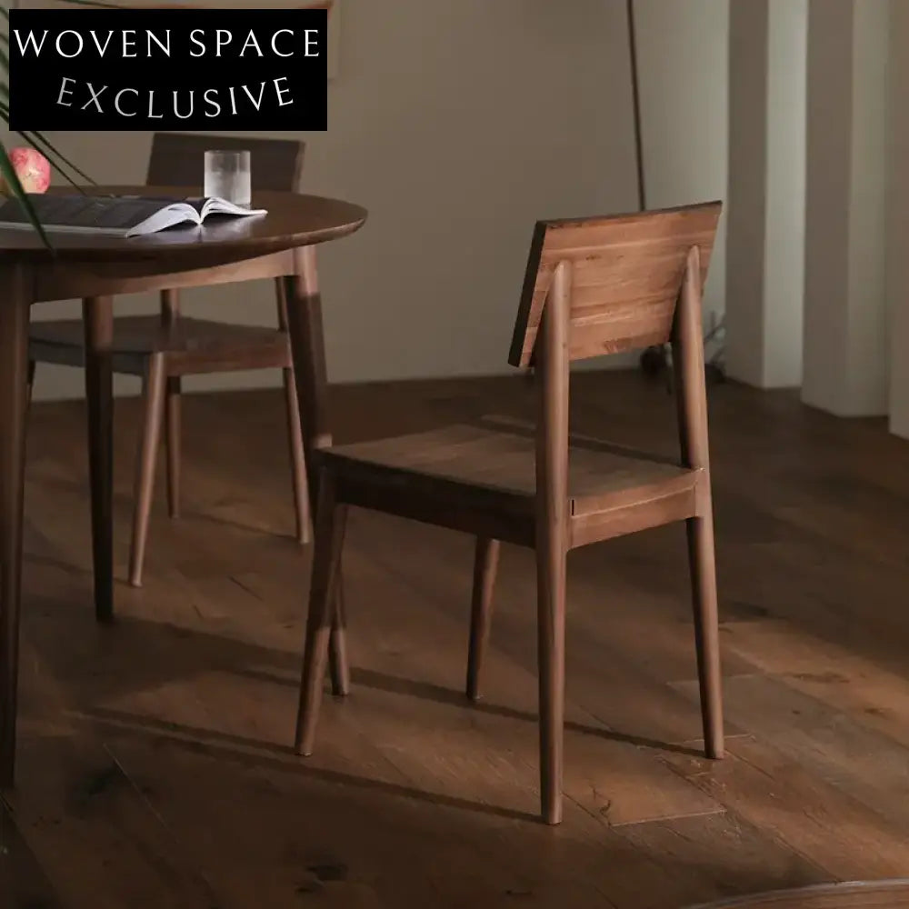 Cove Pure Teak Wood Dining Room Chair Teak