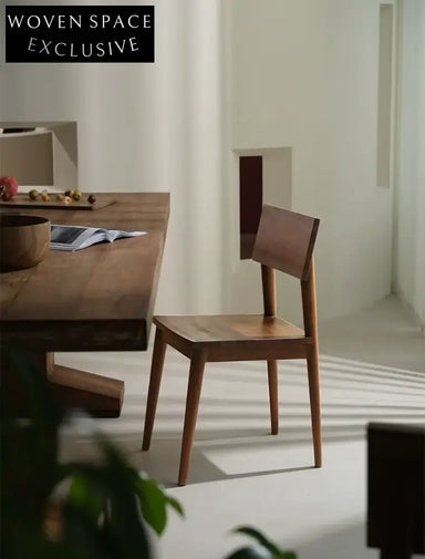 Cove Pure Teak Wood Dining Room Chair Teak