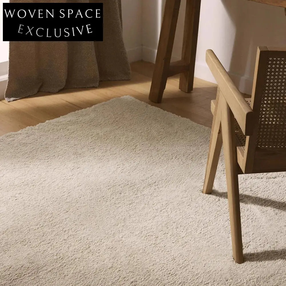 Cozy Abstract Pattern Polyester Area Rug - Machine Made Milky Silk Style