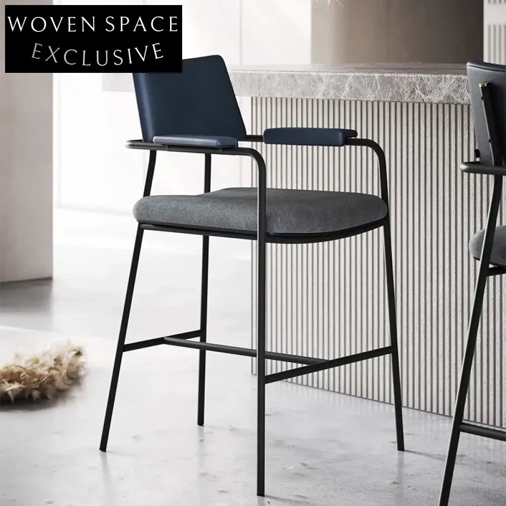 Cozy Modern Fabric Upholstered Accent Chair with Armrests for Home