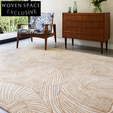Cozy Modern Minimalist Handmade Polyester Area Rug for Living Room