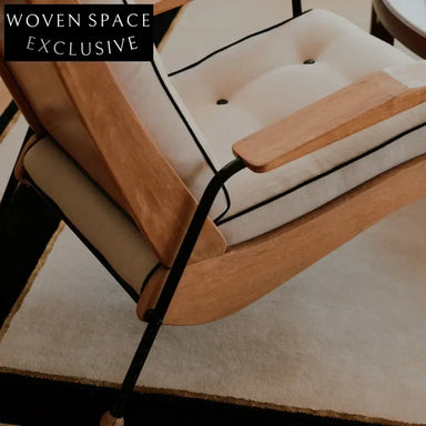 Cozy Nordic Style Handmade Polyester Living Room Bedroom Area Rug