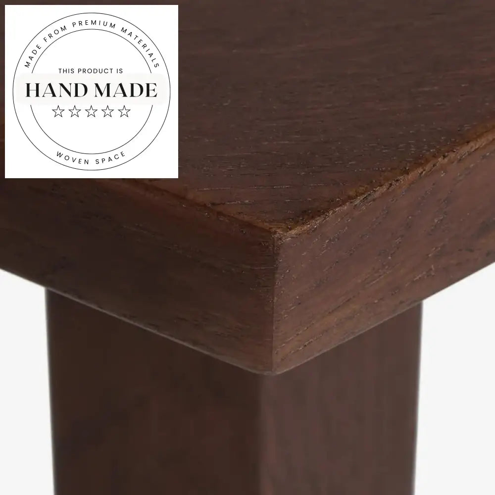 Creative Modern Solid Wood Midcentury Accent Sofa Side Table