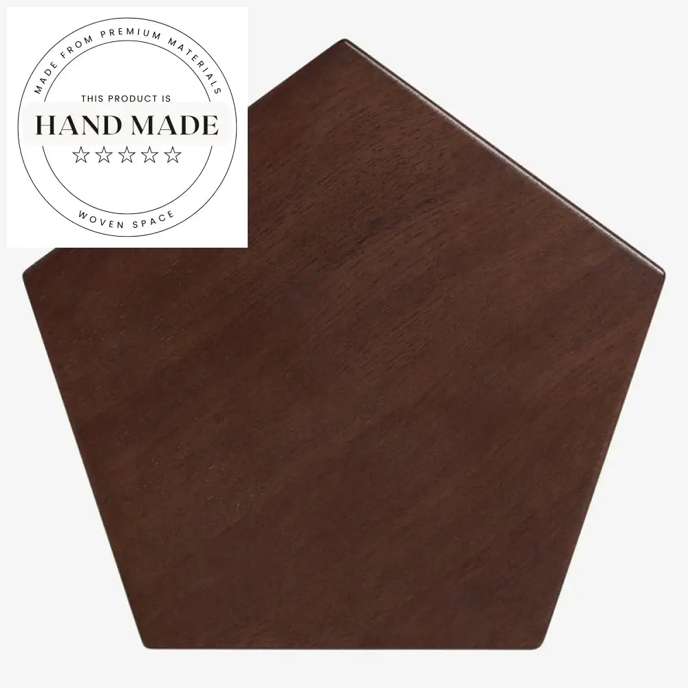 Creative Modern Solid Wood Midcentury Accent Sofa Side Table