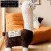 Creative Plush Alpaca Animal Stool for Children's Room or Living Area