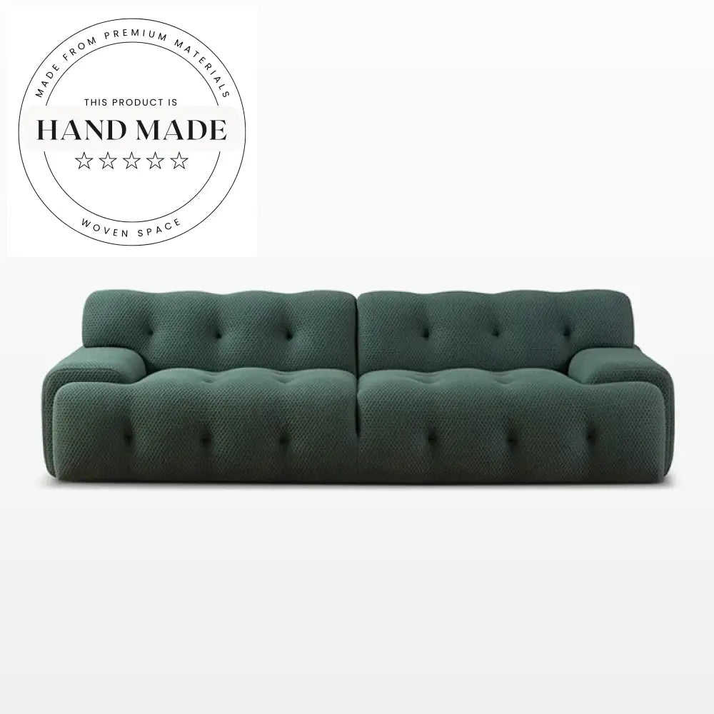 Creative Shell Shaped 3D Fabric Modern Italian Living Room Sofa