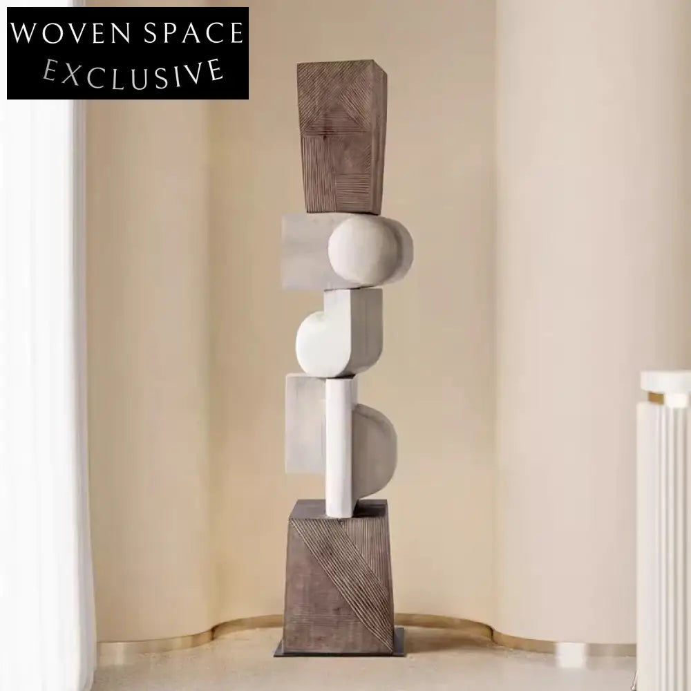 Creative Special Design Home Living Room Wooden Floor Art Decoration Ornament