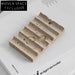 Creative Travertine Wave Storage Tray for Bathroom, Retro Marble Tabletop Decoration