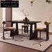 Customizable Solid Wood Contemporary Dining Room Table for Modern Homes
