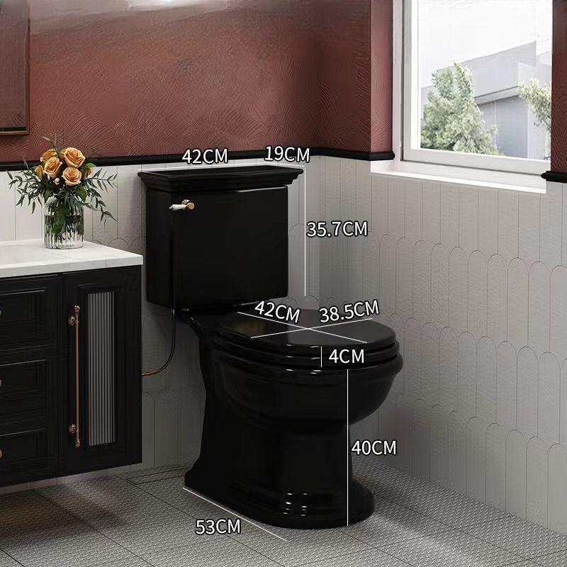 Isotta Retro Floor-Standing Split Toilet, Wabi-Sabi Style Silent Design