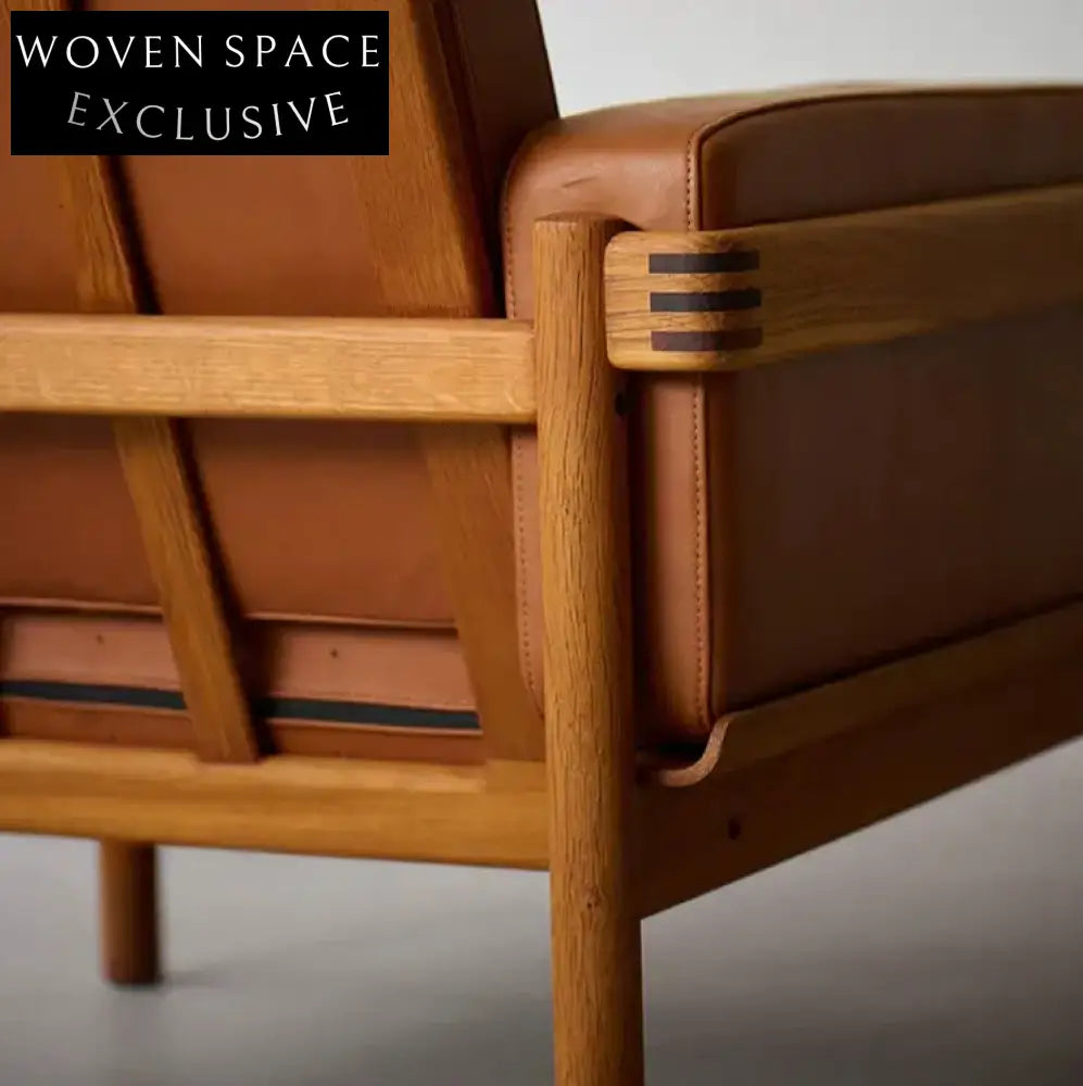 Damian Mortise Tenon Cherry Wood Armchair