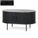 Dania 100cm Coffee Table - Full Black Coffee Table