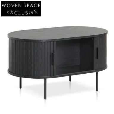 Dania 100cm Coffee Table - Full Black