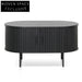Dania 100cm Coffee Table - Full Black Coffee Table