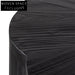 Danica 100cm Round Coffee Table - Full Black Coffee Tables