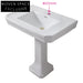 Daniéle Classic American Retro Wash Basin 80CM single hole does not include faucet hardware