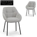 Danilo Fabric Dining Chair - Spec Grey (Set of 2)