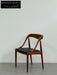 Danish Classic Designer Dining Chairs by Johannes Andersen