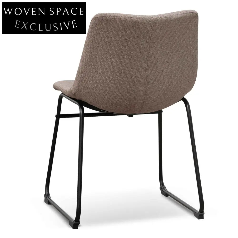 Darcy Dining Chair - Brown Grey (Set of 2) Dining Chairs