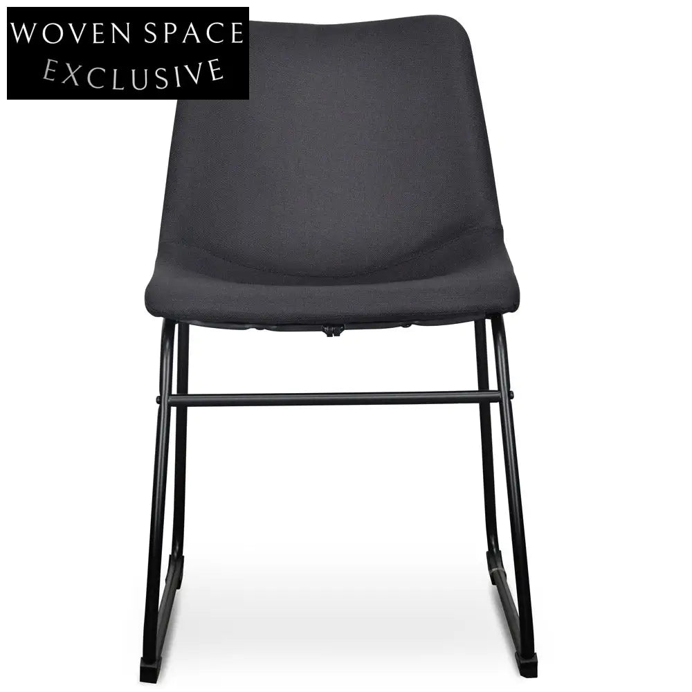 Darcy Dining Chair in Black (Set of 2) Dining Chairs