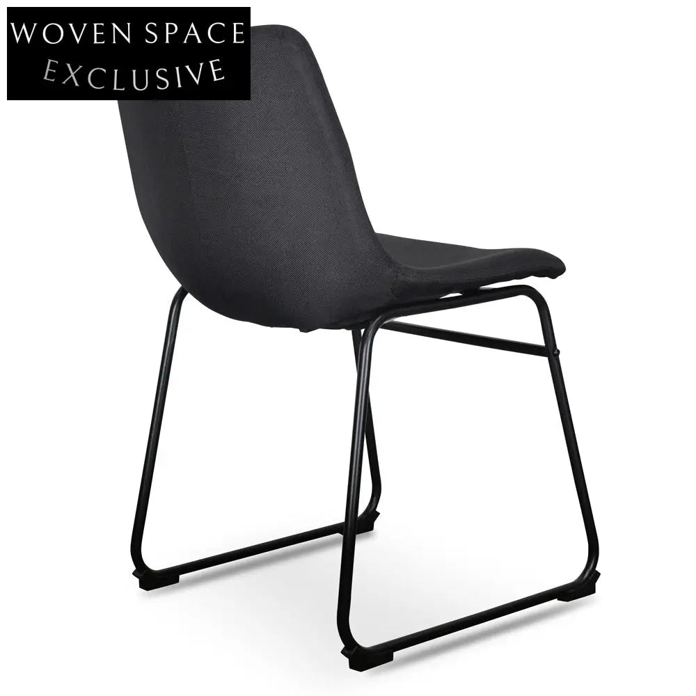 Darcy Dining Chair in Black (Set of 2) Dining Chairs