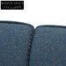 Dark Blue 2 Seater Fabric Sofa Sofas