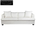 Darling 3 Seater Sofa - Natural Linen