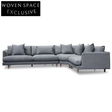 Della Right Return Modular Sofa - Graphite Grey Sofas