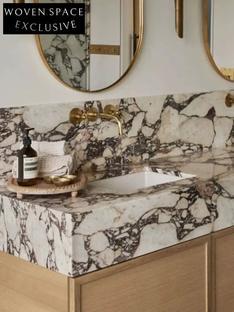 Denney Bulgari Integrated Double Basin Bathroom Cabinet