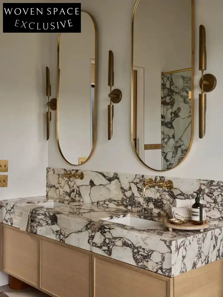 Denney Bulgari Integrated Double Basin Bathroom Cabinet