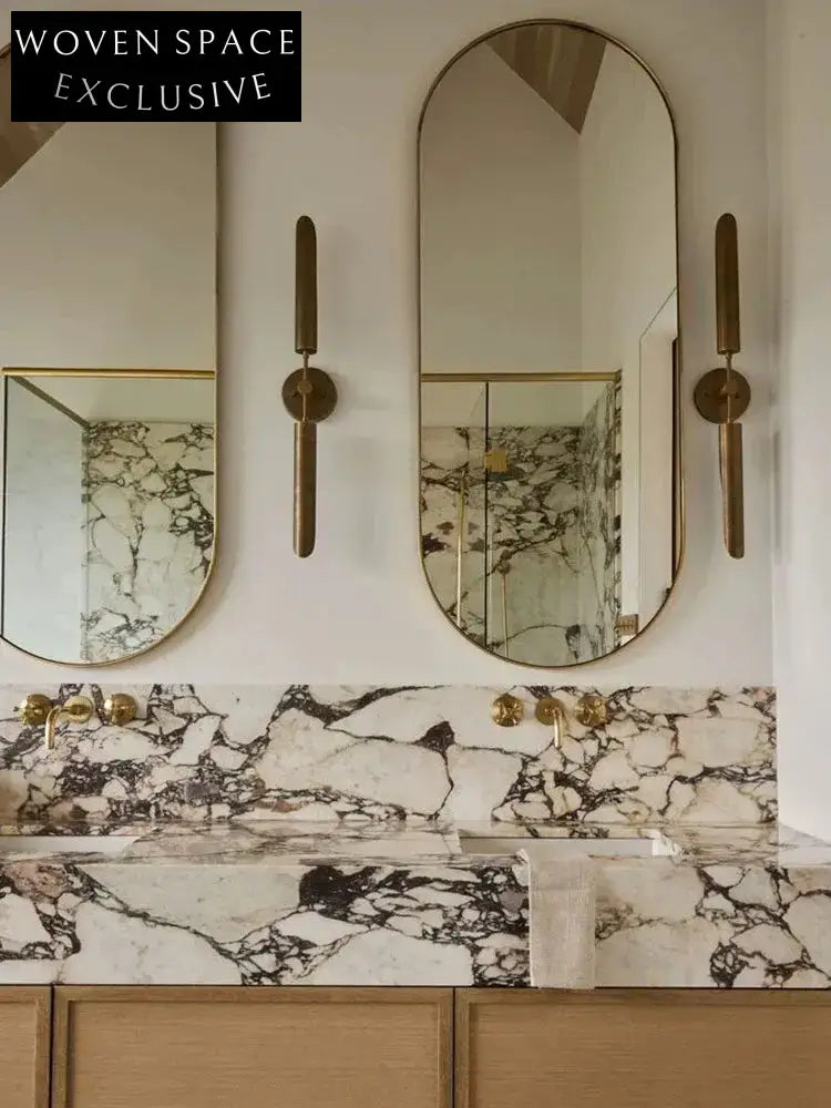 Denney Bulgari Integrated Double Basin Bathroom Cabinet