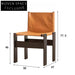 designer dining chair home solid wood