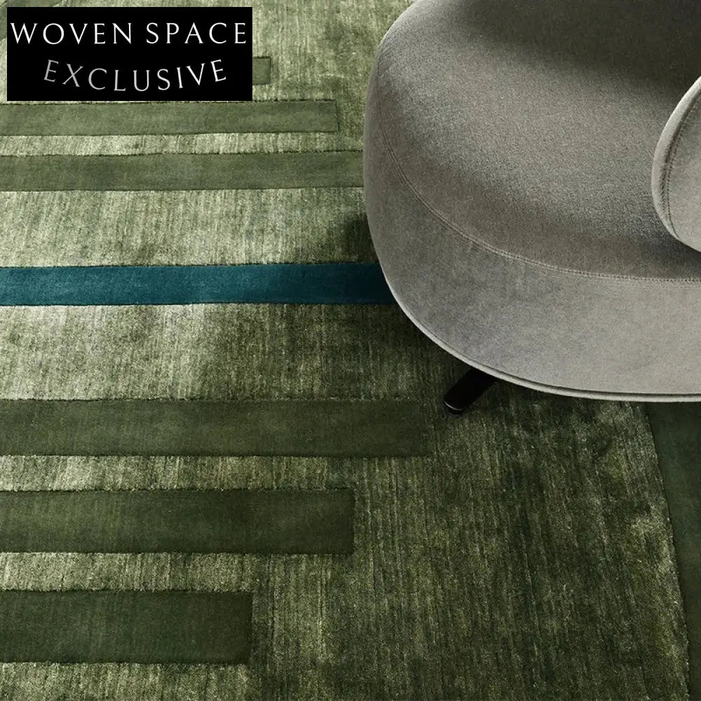 Designer High-End Home Area Rug, 0.51-inch Thick Polyester Fiber