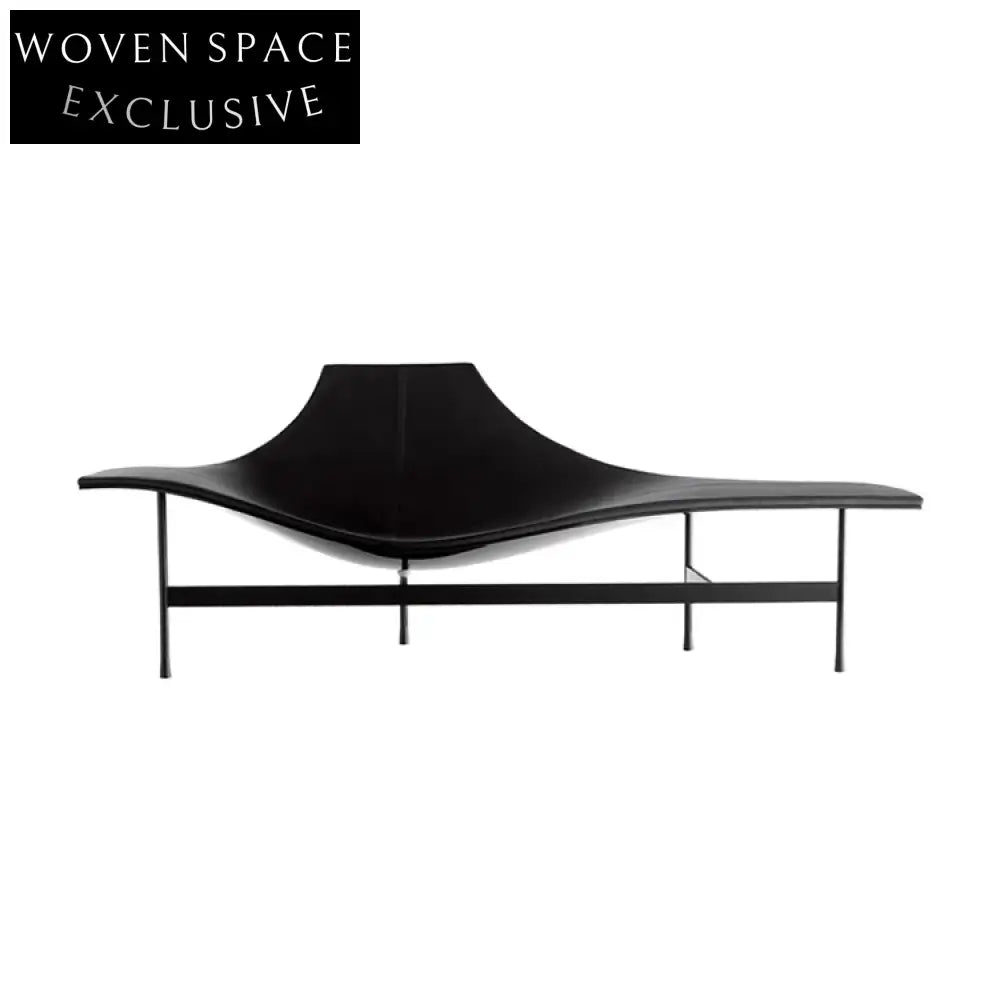 Designer Modern Fiberglass Chaise Lounge Recliner Sofa for Contemporary Living Room