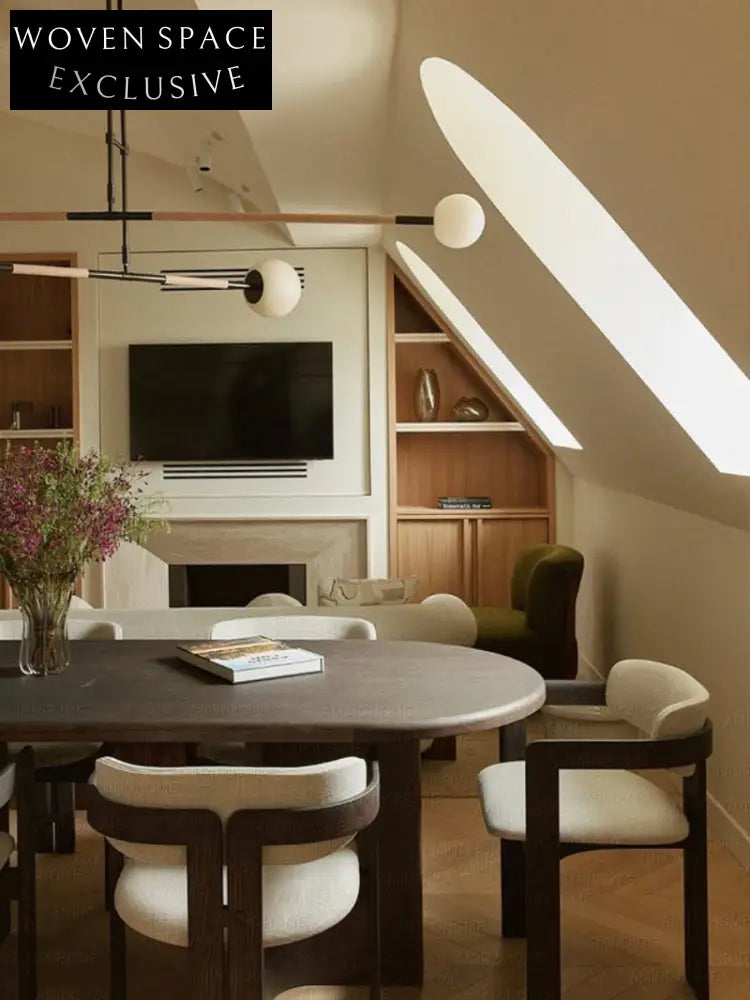 dining chair home French retro designer