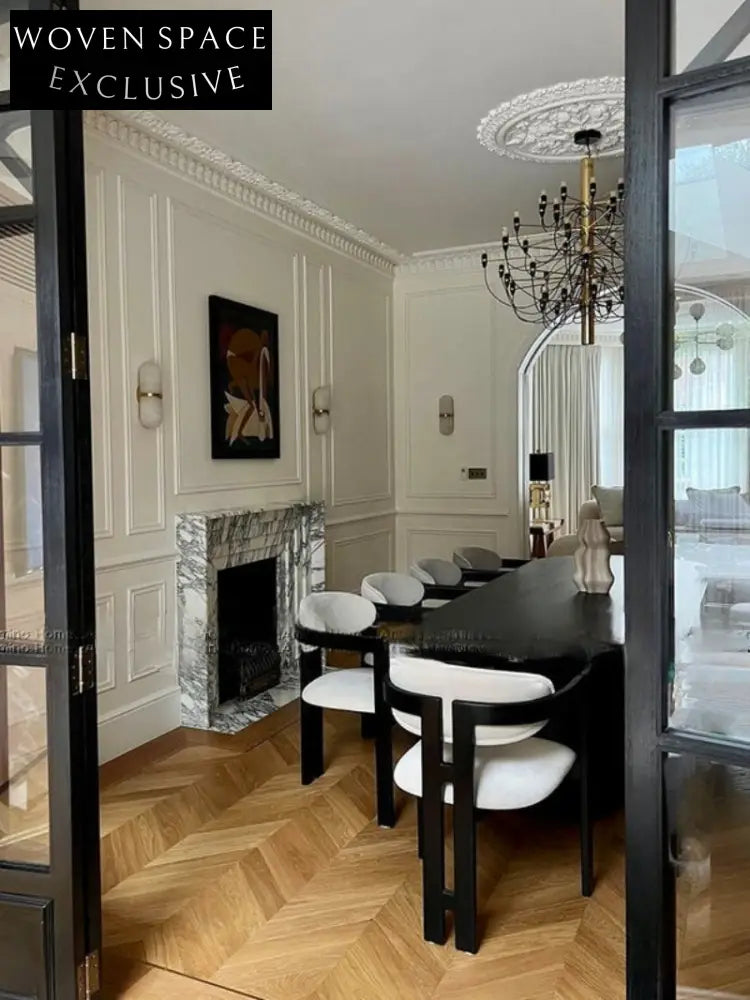 dining chair home French retro designer