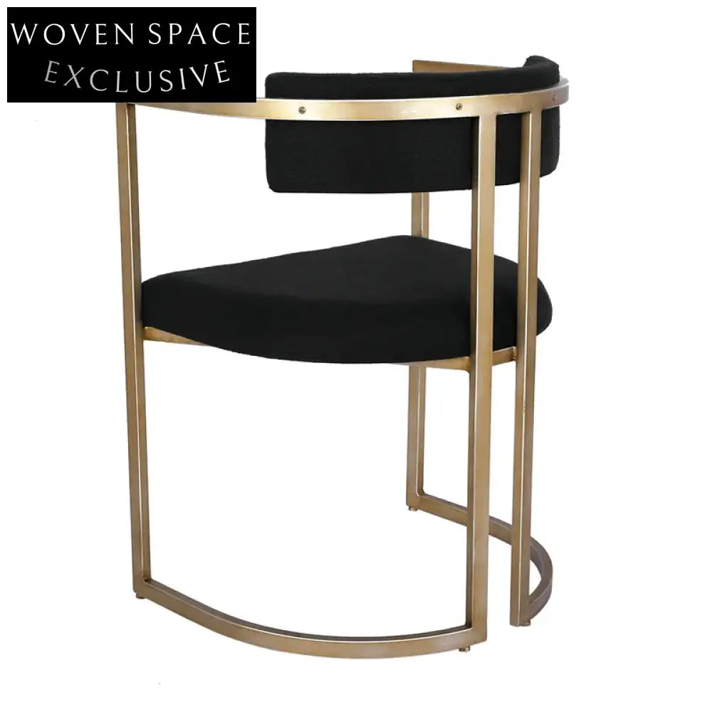 Dino Dining Chair - Black Linen