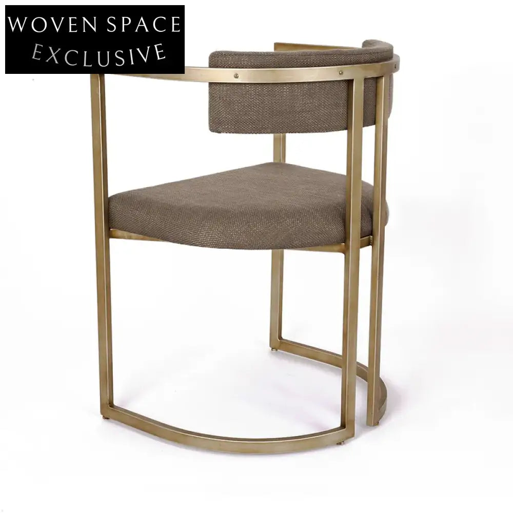 Dino Dining Chair - Chocolate Linen