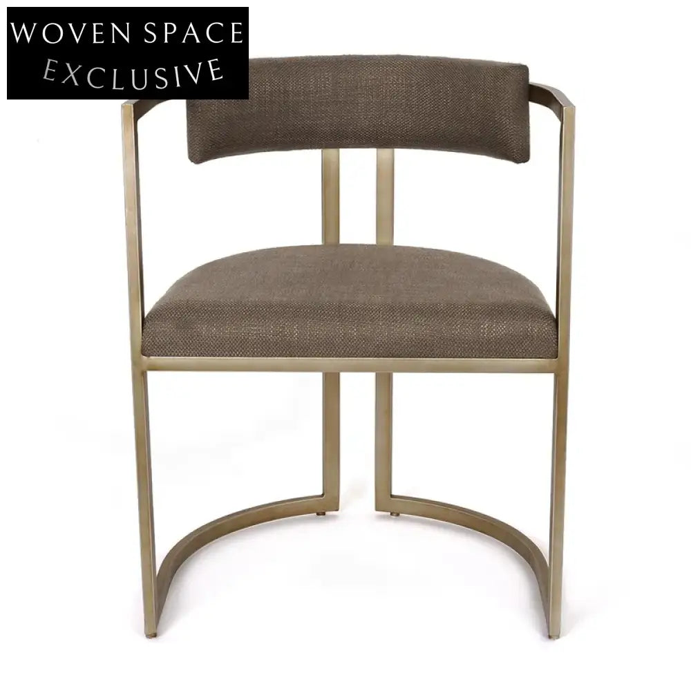 Dino Dining Chair - Chocolate Linen