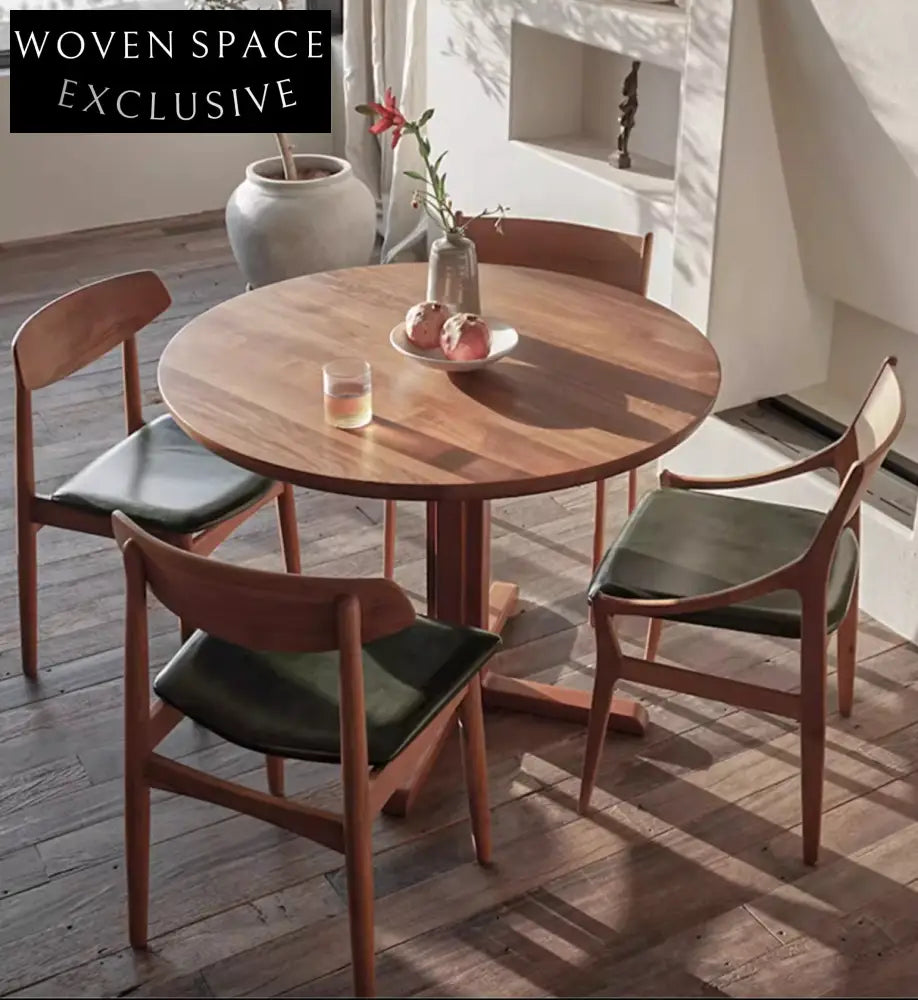 Dominik Simple Teak Backrest Dining Chair