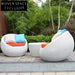 Durable All-Weather Rattan Outdoor Patio Lounge Furniture Set with Cushions