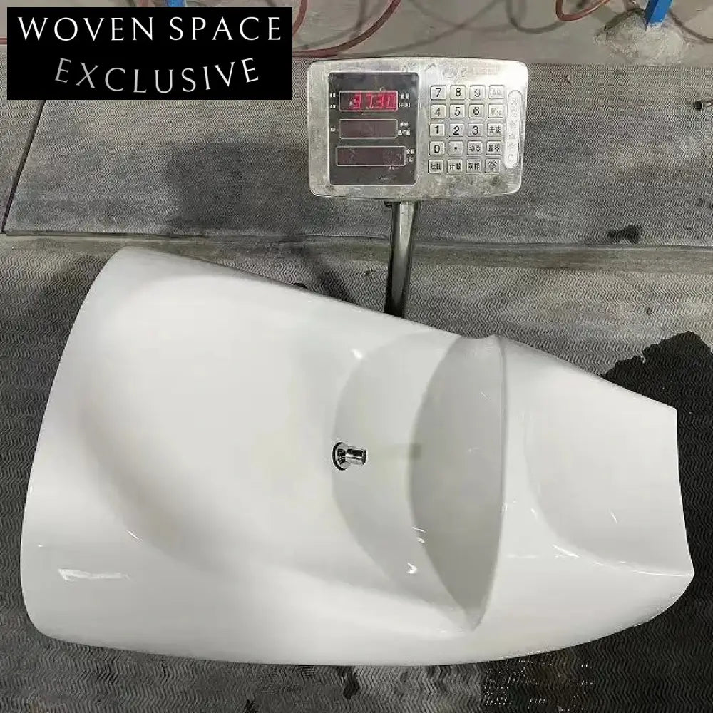 Durable Ceramic Freestanding Pedestal Wudu Foot & Hand Wash Basin