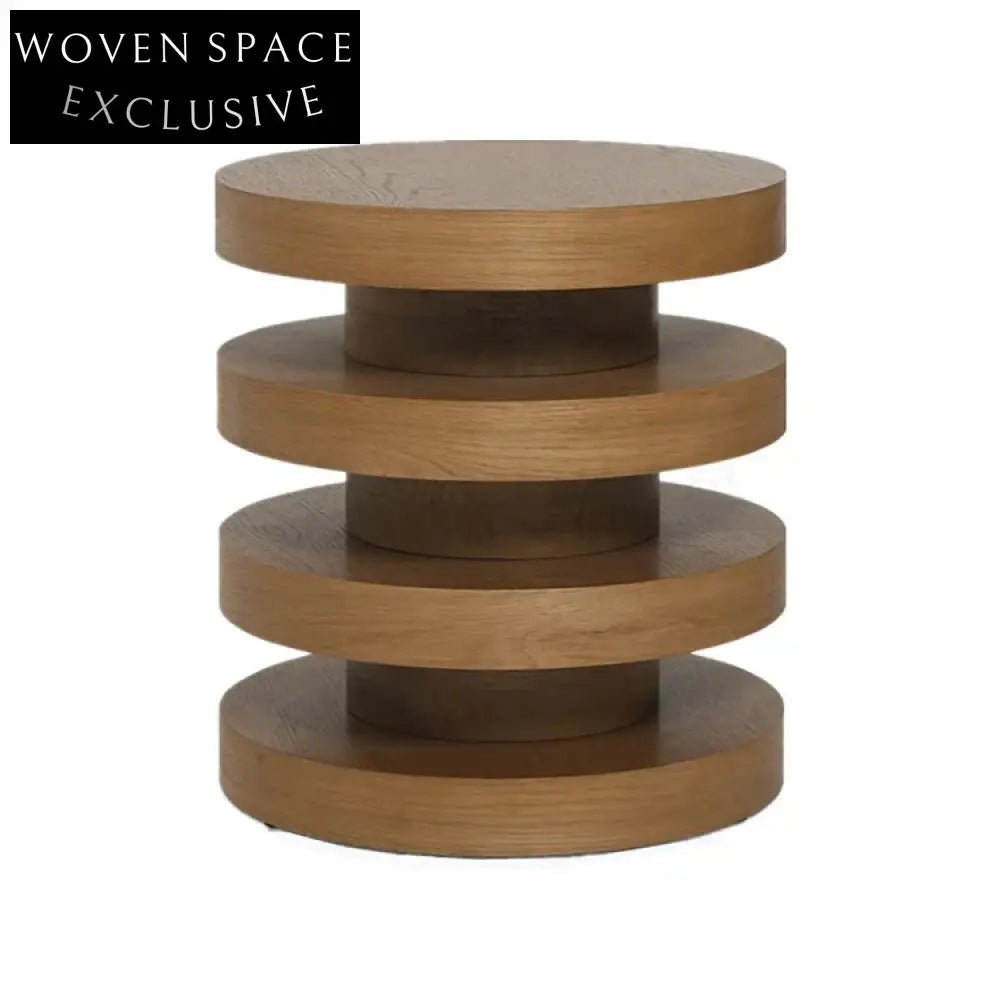 Durable Modern Round Wooden Coffee Table for Stylish Living Rooms