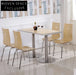 Durable Rectangle Plywood Dining Restaurant Coffee Wood Table