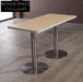 Durable Rectangle Plywood Dining Restaurant Coffee Wood Table