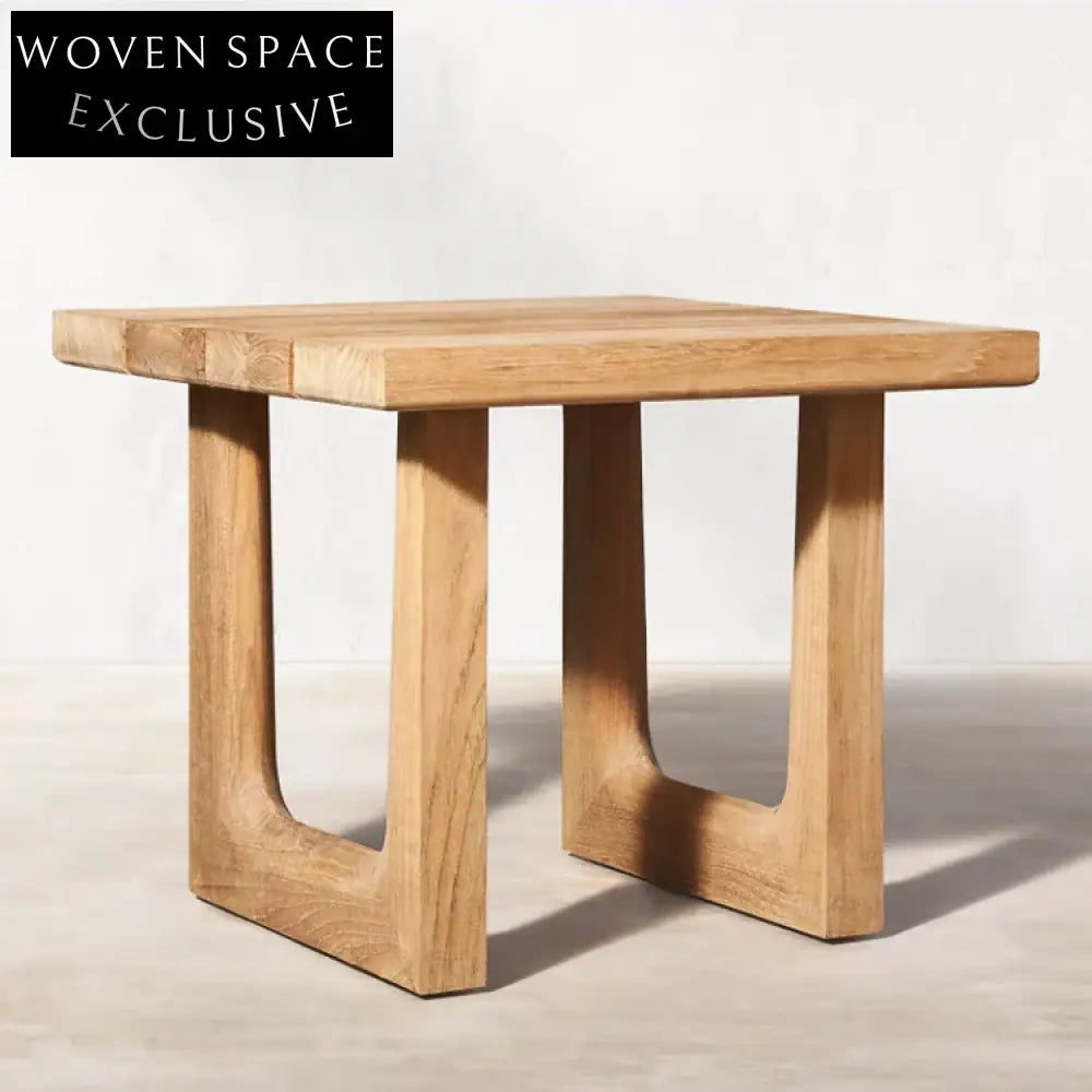 Durable Solid Teak Wood Outdoor Patio Garden Coffee Table