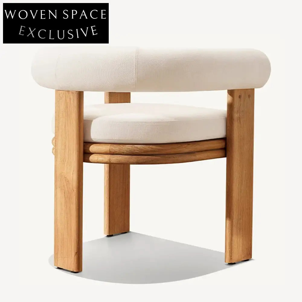 Durable Teak Wood Outdoor Dining Table - Large Patio Furniture, 10-Seat