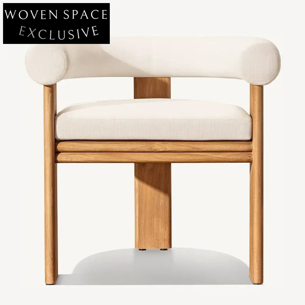 Durable Teak Wood Outdoor Dining Table - Large Patio Furniture, 10-Seat